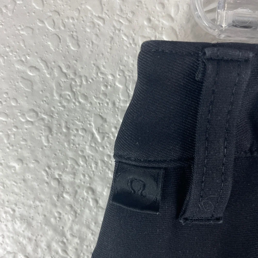 Lululemon ABC CLassic Fit 5 Pocket Pant Warpstreme 36 Black Athleisure Techwear